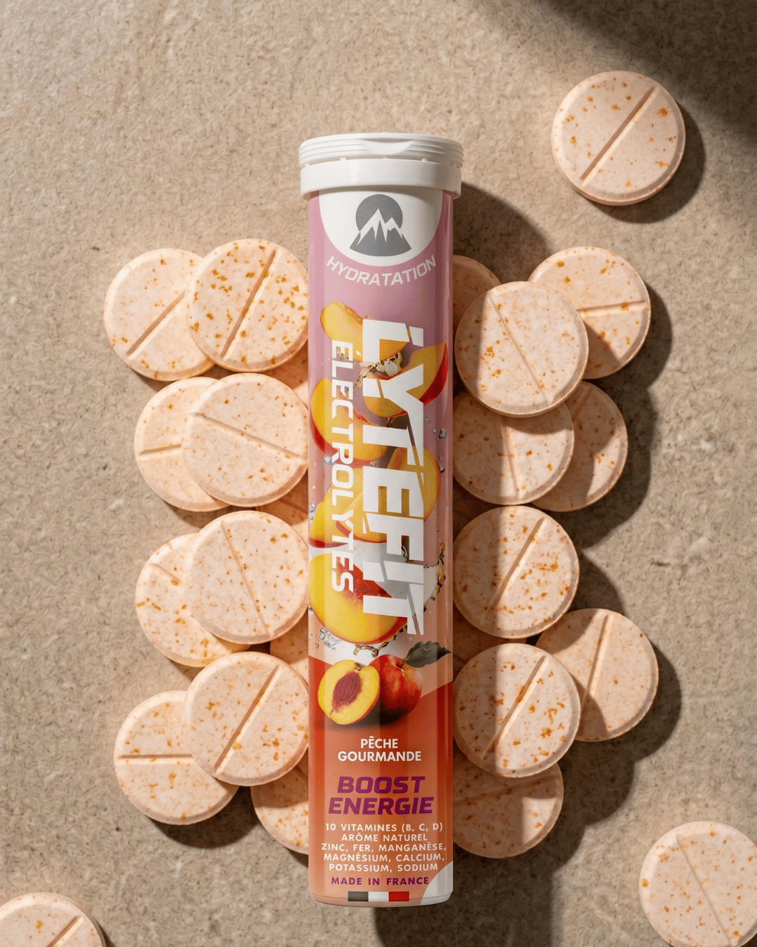 Pastilles Hydratation - Pêche