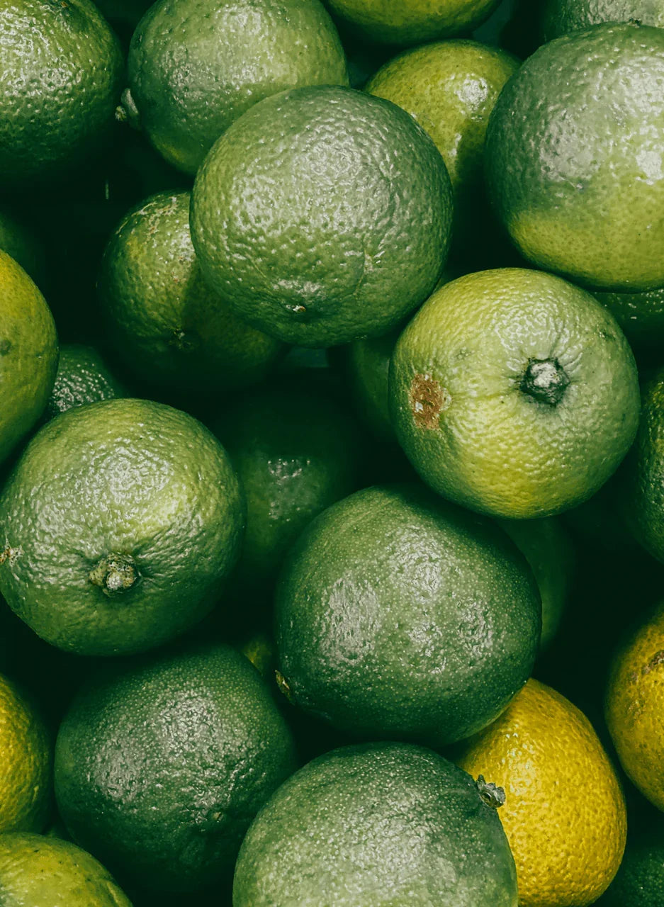 Citron vert frais en gros plan - Arôme naturel des pastilles électrolytes Lytefit