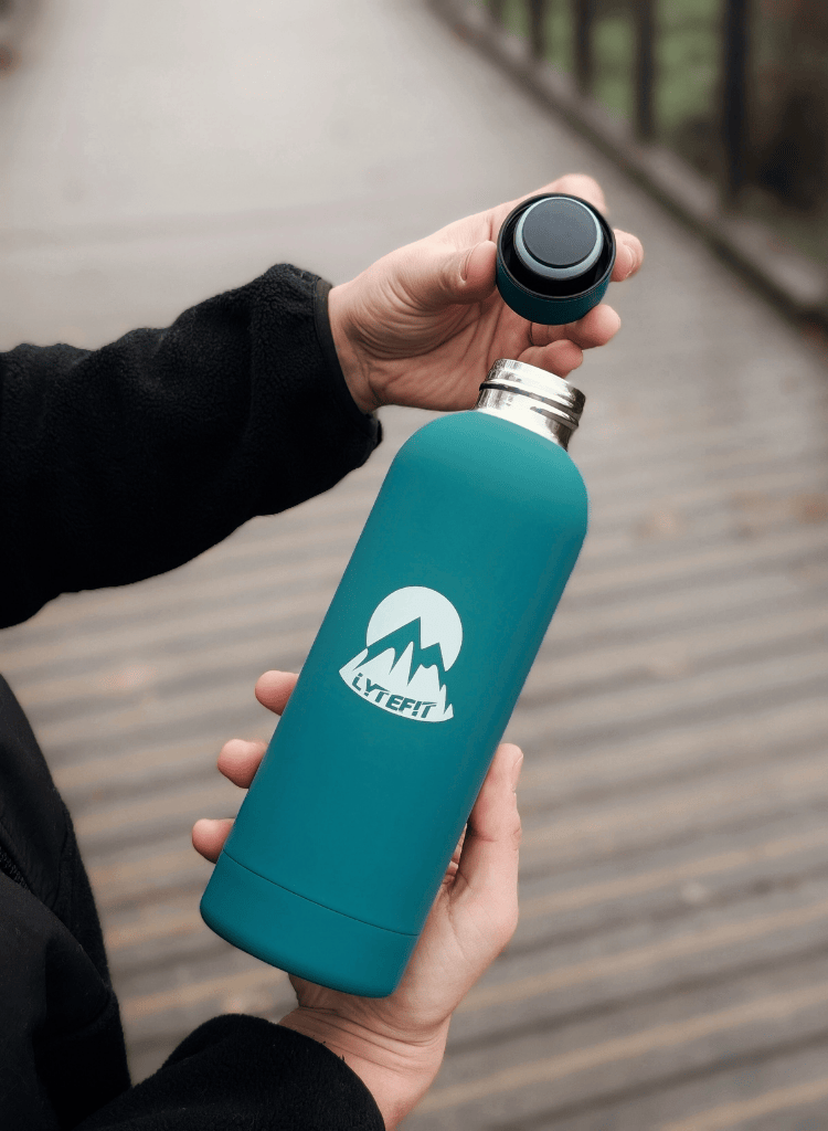 Gourde isotherme - Bleu canard