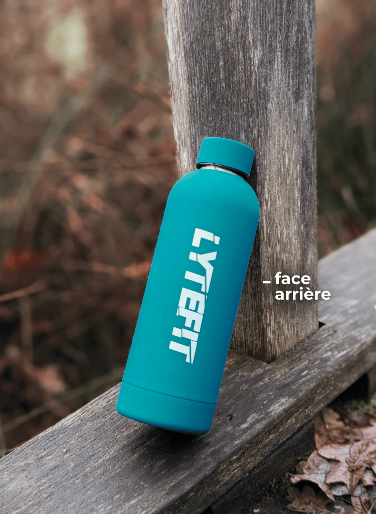 Gourde isotherme - Bleu canard